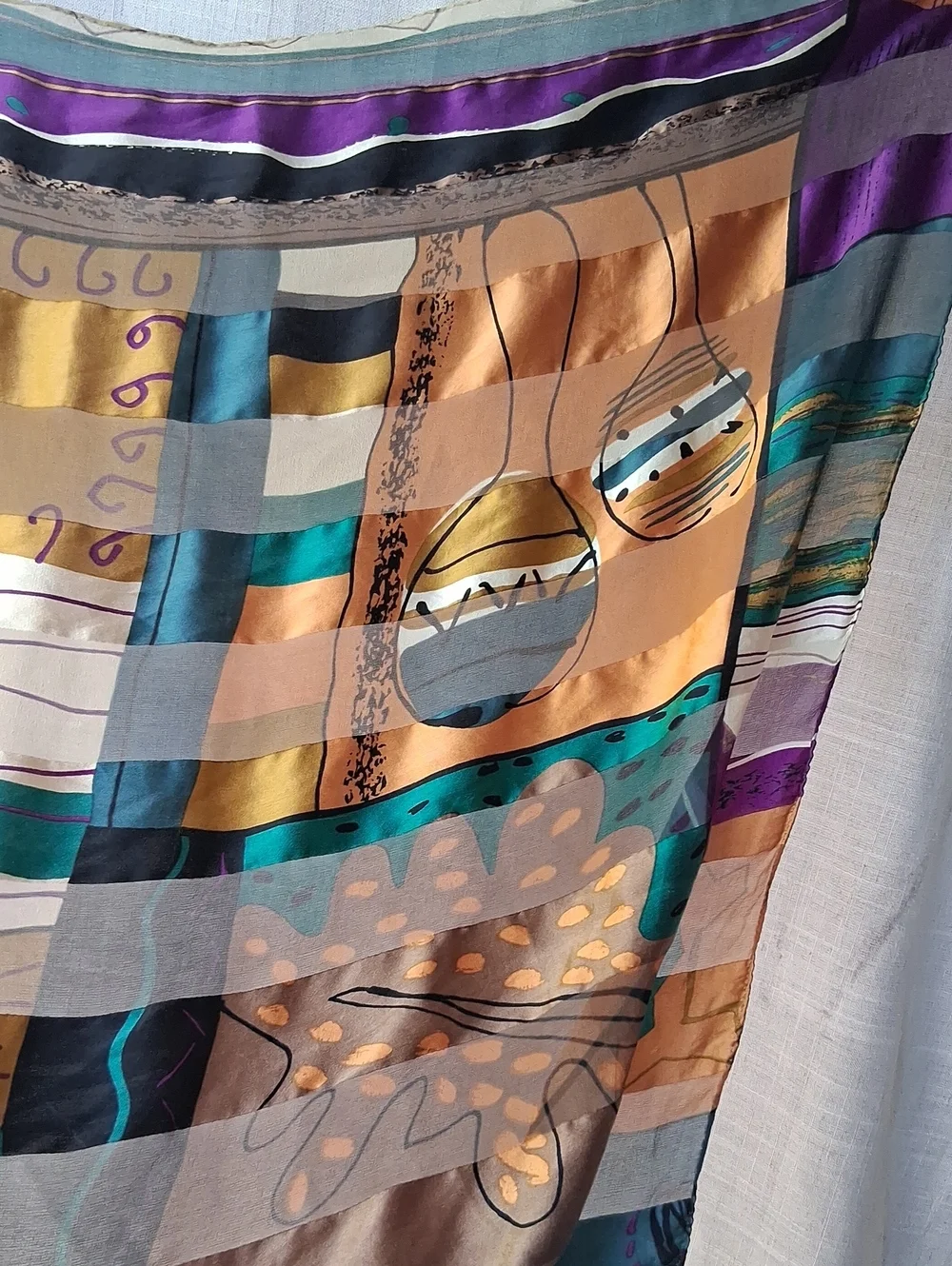 Vintage Square Scarf